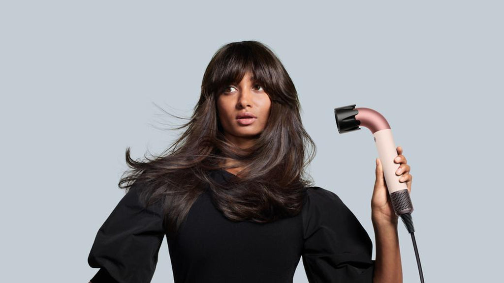 Suszarka do włosów Dyson Supersonic r™ Straight+Wavy Fioletowy jaspis