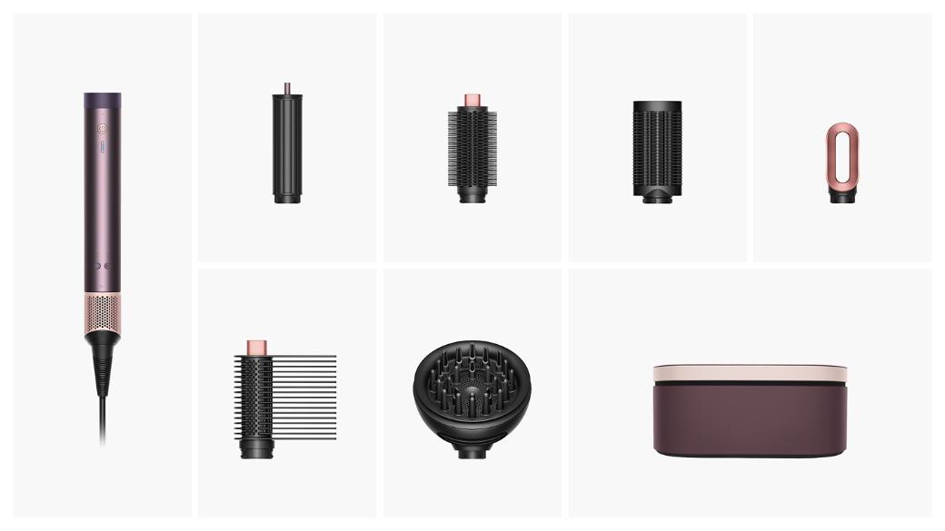 Multistyler Dyson Airwrap Co‑anda2x™ Curly+Coily Fioletowy jaspis